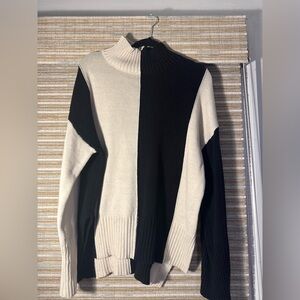 Rumors Black and White Women's Sweater